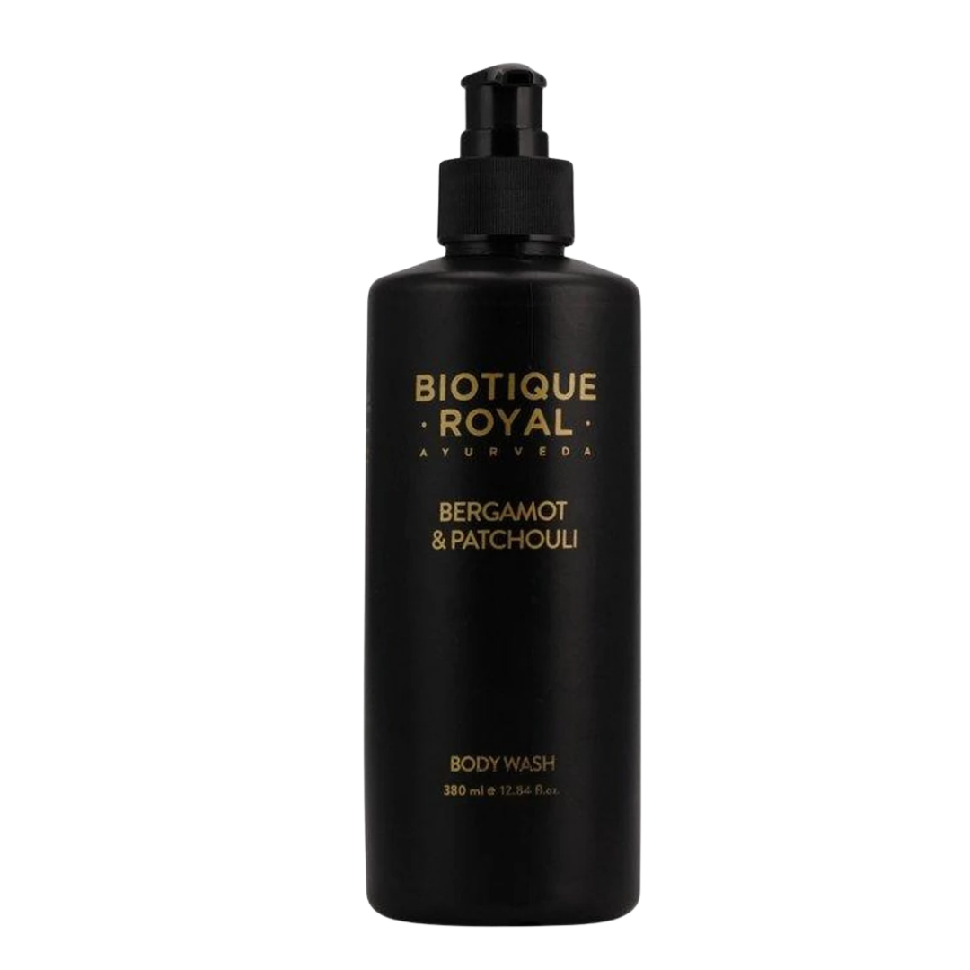 Biotique Royal Body Wash, Wall-mount Pump Bottle, 380ml